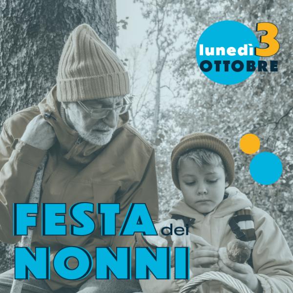 Il 3 ottobre è la festa dei nonni!